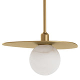Rhoads Pendant, Natural Brass-Lighting-High Fashion Home