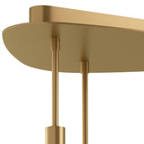 Rhoads Chandelier, Natural Brass-Lighting-High Fashion Home
