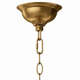 Cupola Metal Pendant, Brass-Lighting-High Fashion Home