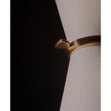 Gable Linear Chandelier, Oyster