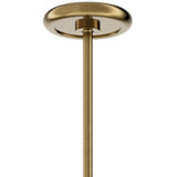 Gable Linear Chandelier, Storm Blue