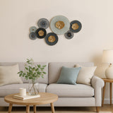 Dimensional Lily Pads, Gray-Accessories-High Fashion Home