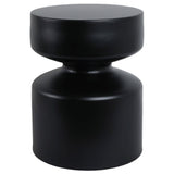 Pawn Shaped Stool, Black-Furniture - Benches-High Fashion Home
