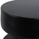 Pawn Shaped Stool, Black-Furniture - Benches-High Fashion Home