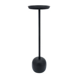 Metal Drink Table, Black