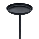 Metal Drink Table, Black