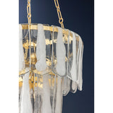 Tappan 5 Light Chandelier, Vintage Gold Leaf