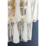 Tappan 5 Light Chandelier, Vintage Gold Leaf