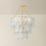 Tappan 13 Light Chandelier, Vintage Gold Leaf