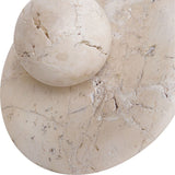 Quarried Stone Sculptures Set of 2, Natural
