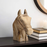 Horse Head Decor, Natural-Accessories-High Fashion Home