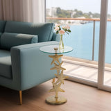 Starfish Side Table, Gold