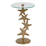 Starfish Side Table, Gold