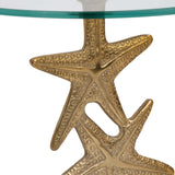 Starfish Side Table, Gold