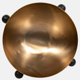 Metal Bubble Bowl, Gold