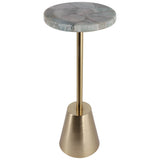 Farley Accent Table, White