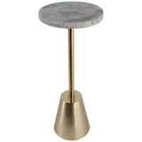 Farley Accent Table, White