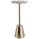 Farley Accent Table, White