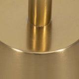 Agate Accent Table, Gold