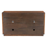 Linea Credenza, Walnut-Furniture-High Fashion Home