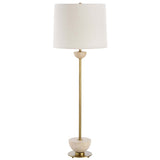 Hemisphere Buffet Lamp, Brushed Brass