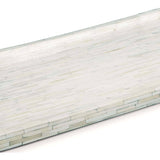 White Bone with Nickle Tray