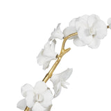 Thylane Bent Orchid, White-Accessories-High Fashion Home
