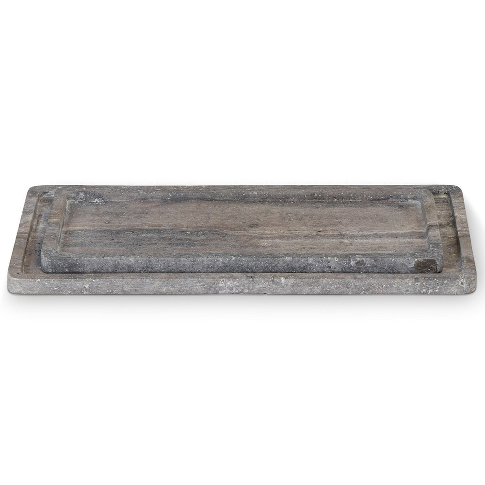 Sutton Tray Set, Grey-Accessories-High Fashion Home