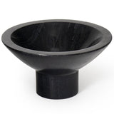 Martini Marble Bowl Short, Black-Accessories-High Fashion Home