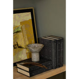 Martini Marble Bowl Tall, Grey-Accessories-High Fashion Home