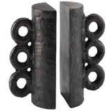 Chandra Bookend Set, Black-Accessories-High Fashion Home