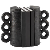 Chandra Bookend Set, Black-Accessories-High Fashion Home