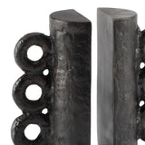 Chandra Bookend Set, Black-Accessories-High Fashion Home