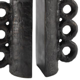 Chandra Bookend Set, Black-Accessories-High Fashion Home