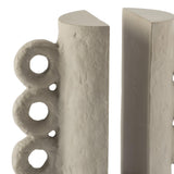 Chandra Bookend Set, Grey-Accessories-High Fashion Home