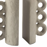 Chandra Bookend Set, Grey-Accessories-High Fashion Home