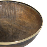 Cora Horn Bowl Set, Natural-Accessories-High Fashion Home
