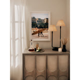 Sutton Round Marble Tray Set, Grey-Accessories-High Fashion Home