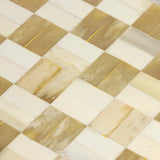 Bennett Checker Game Set, Natural-Accessories-High Fashion Home