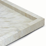 Montara Bone Tray, White-Accessories-High Fashion Home