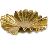 Soleil Plate, Brass-Accessories-High Fashion Home