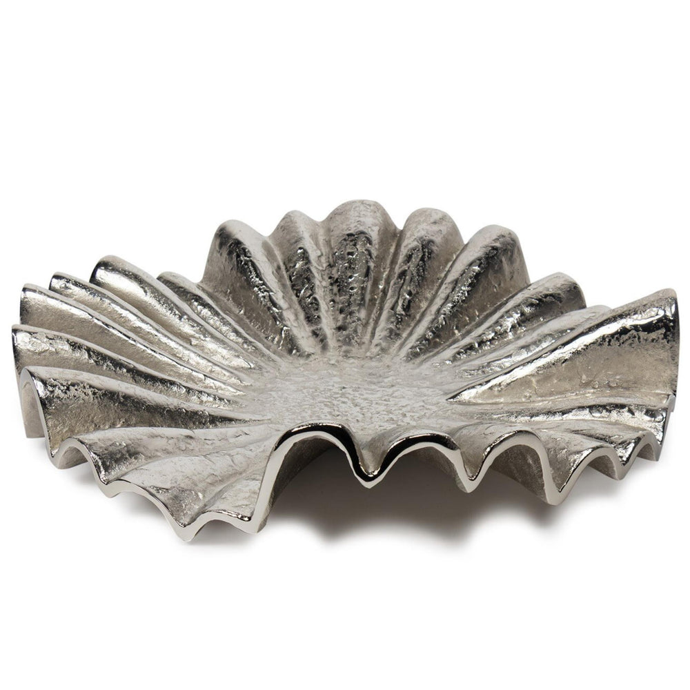 Soleil Plate, Silver-Accessories-High Fashion Home