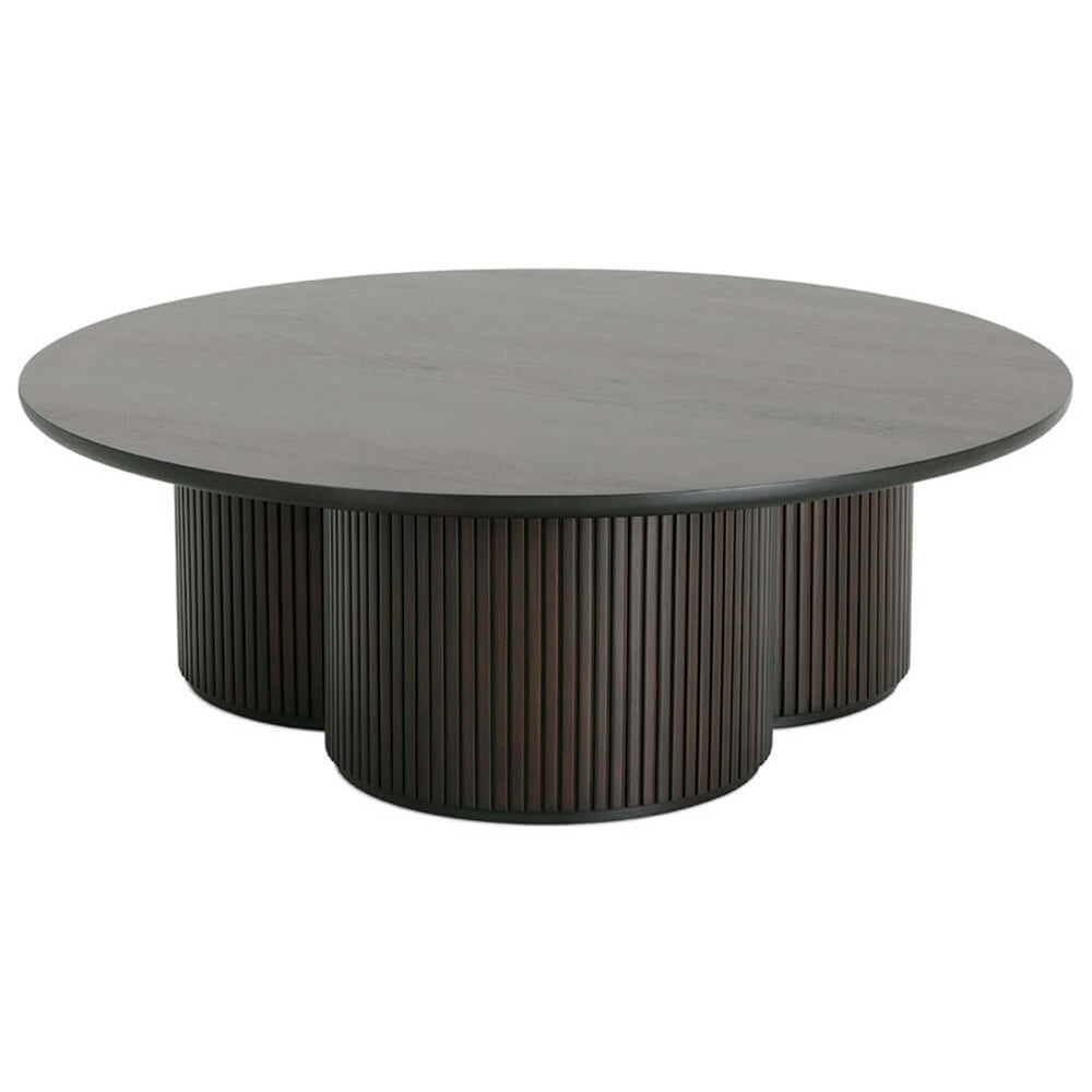 Kindred Round Cocktail Table, Godiva