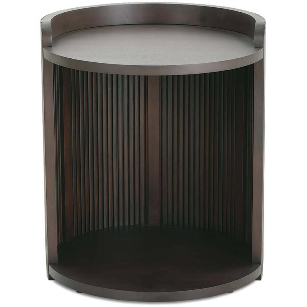Kindred Alternate Round End Table, Godiva