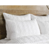 Carly Quilt, White