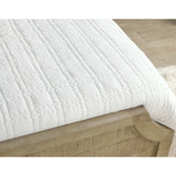 Carly Quilt, White