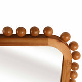 Knobby Rectangular Mirror, Natural-Accessories-High Fashion Home