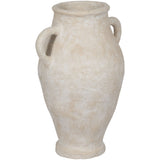 Paper Mache Jug, White