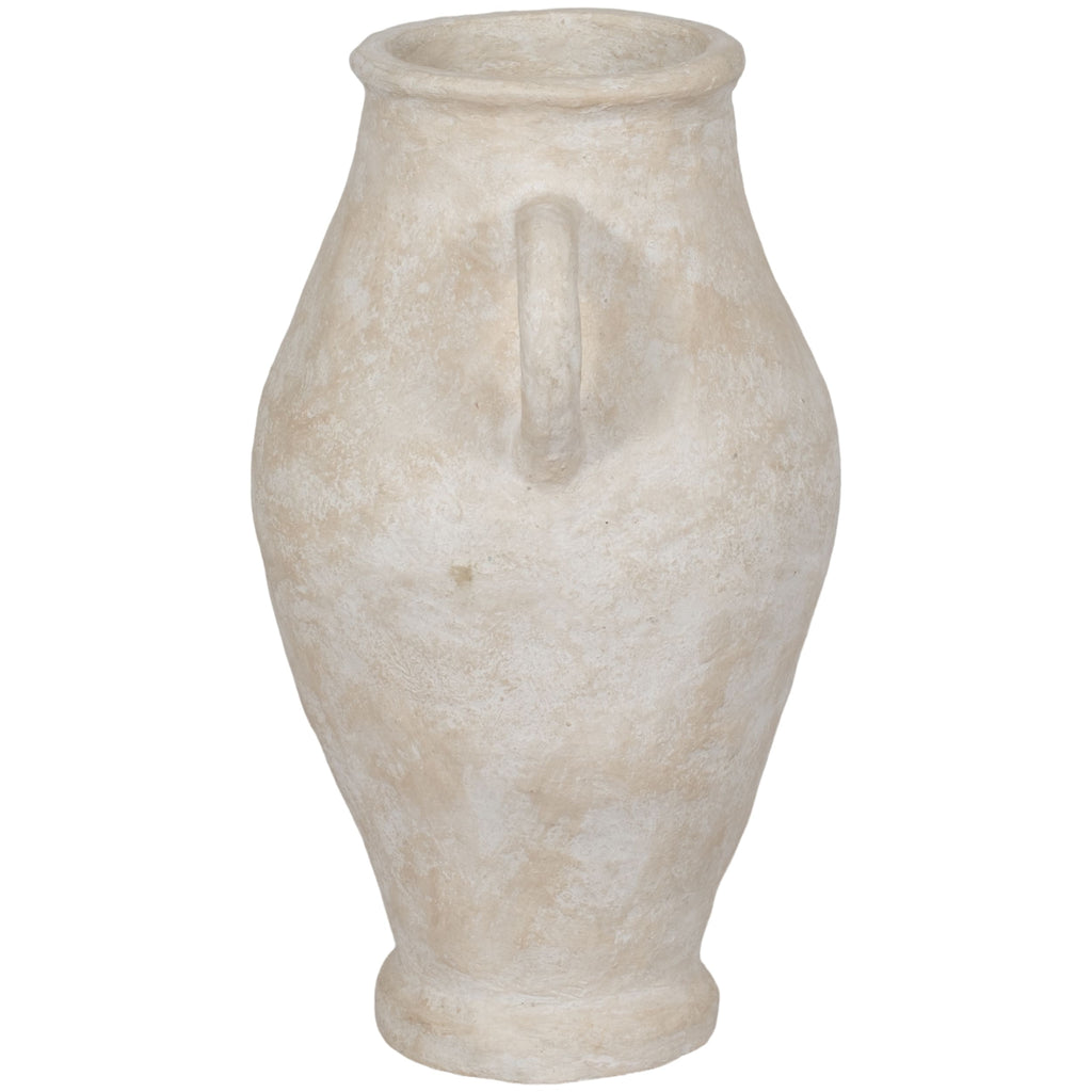 Paper Mache Jug, White – High Fashion Home