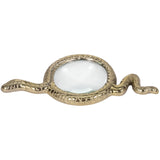 Snake Magnifying Glass, Gold